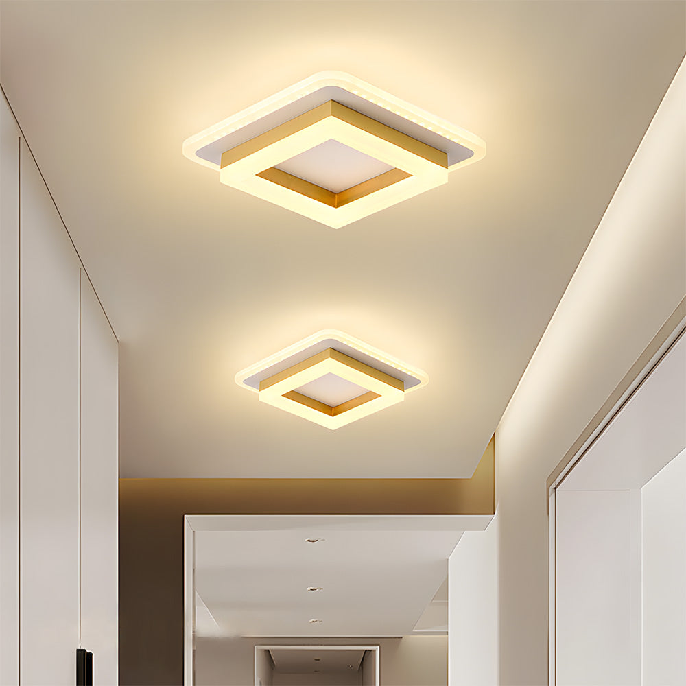 Nowoczesna Lampa Sufitowa LED Kwadratowy