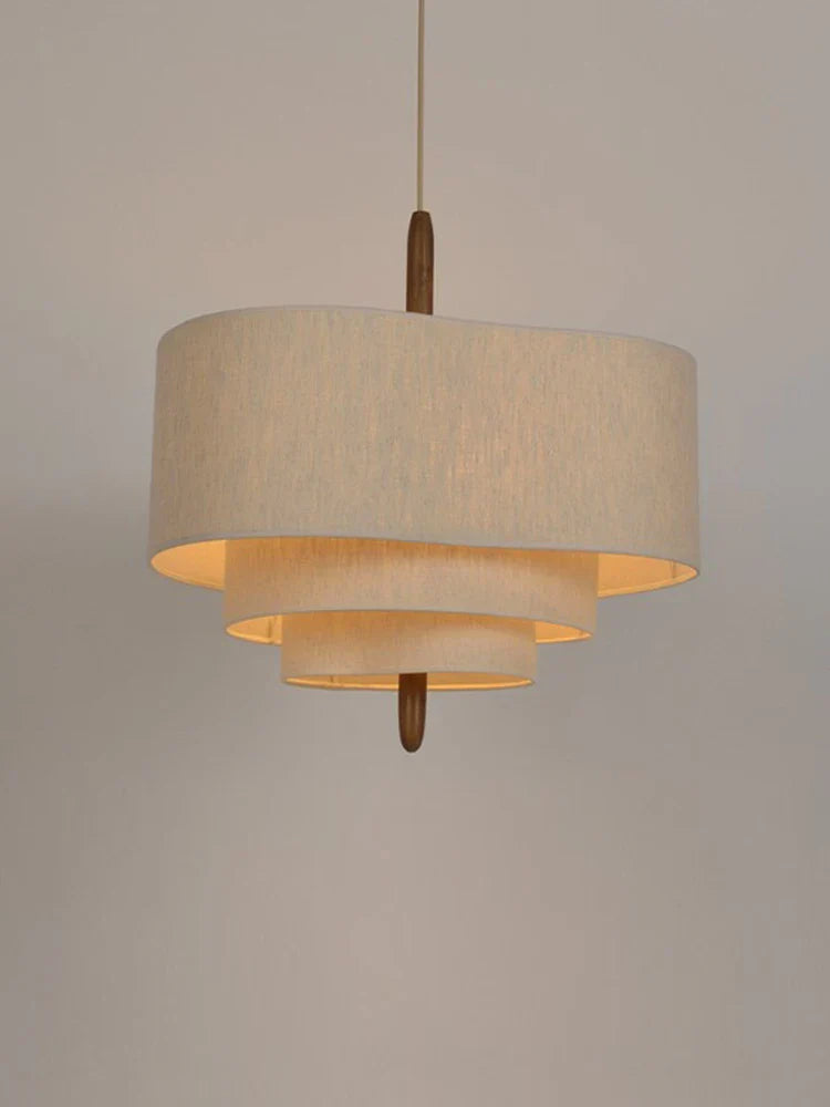 Nowoczesna Lampa Wisząca Z Warstwowym Abażurem