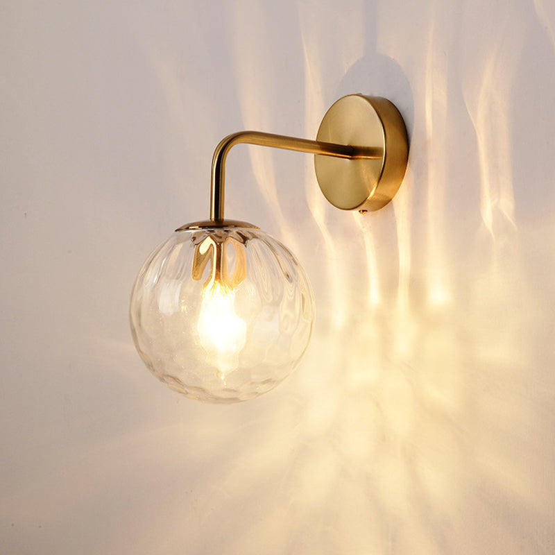Lampă de perete modernă, aplică sferică LED