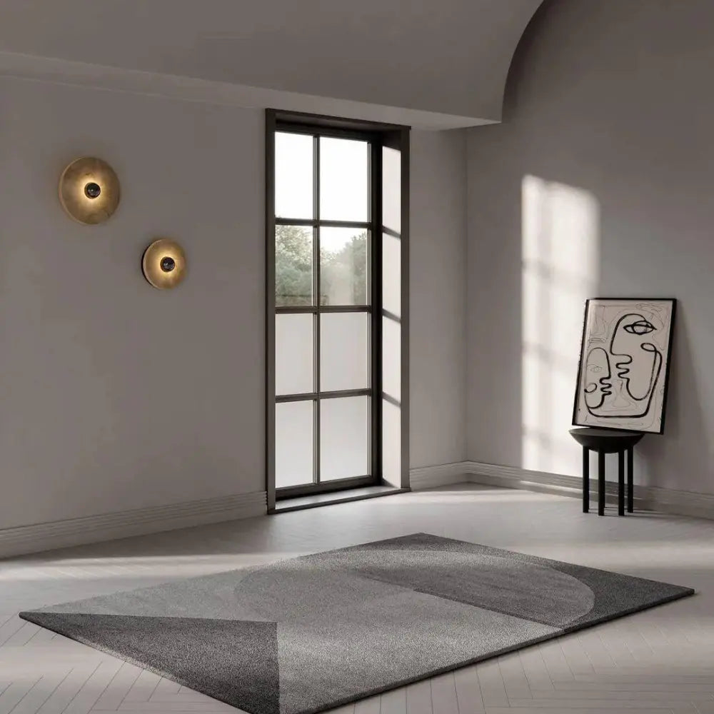 Moderní kulatá nástěnná LED lampa, designové interiérové osvětlení