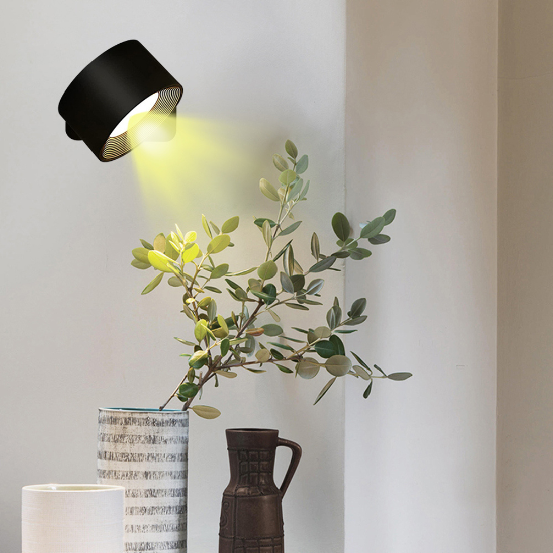 Bezprzewodowa Akumulatorowa Lampa Ścienna LED