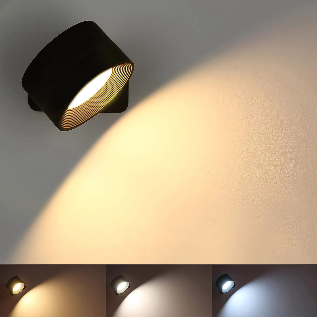Bezprzewodowa Akumulatorowa Lampa Ścienna LED