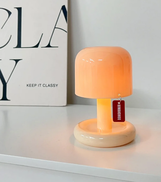 Bezprzewodowa Mini Lampka Stołowa LED Nowoczesna Lampka Nocna