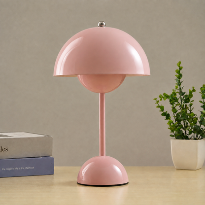 Bezdrátová stolní lampa s minimalistickým designem