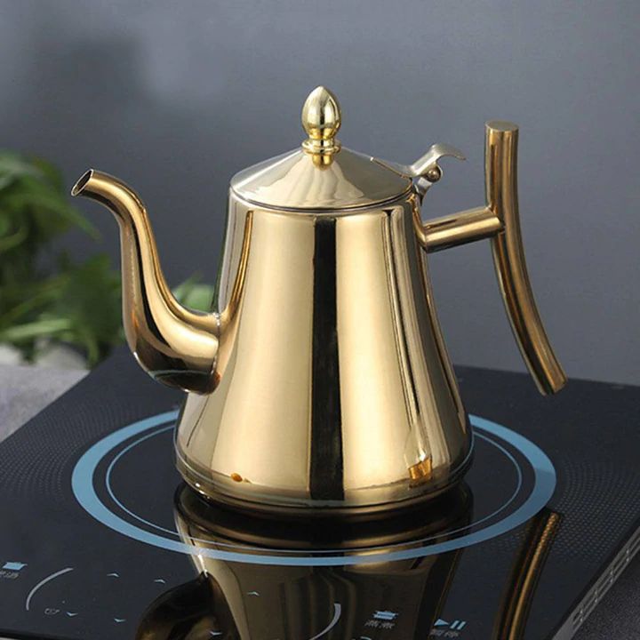 Fierbător pentru inducție cu gât de gâscă, pentru ceai și cafea