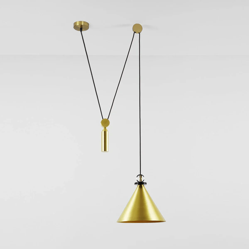 Industrialna Geometryczna Lampa Wisząca