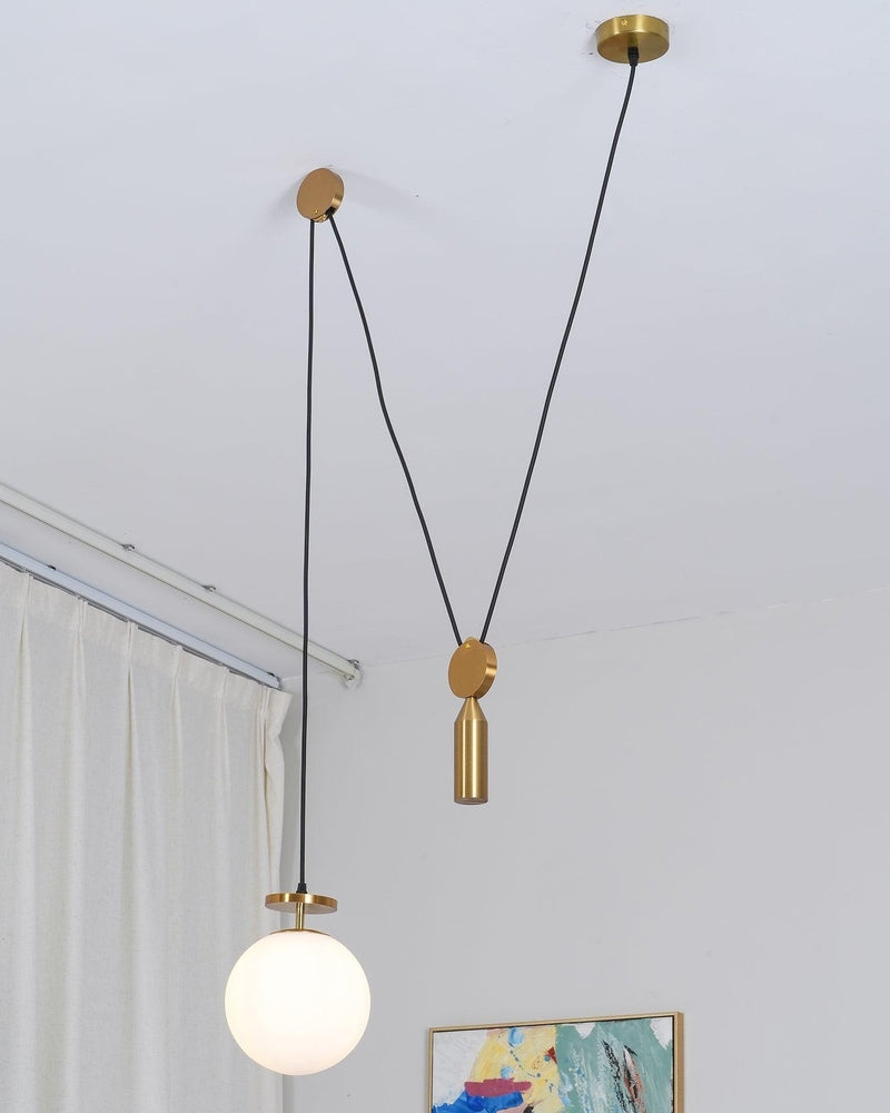 Industrialna Geometryczna Lampa Wisząca
