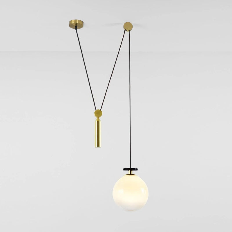 Industrialna Geometryczna Lampa Wisząca