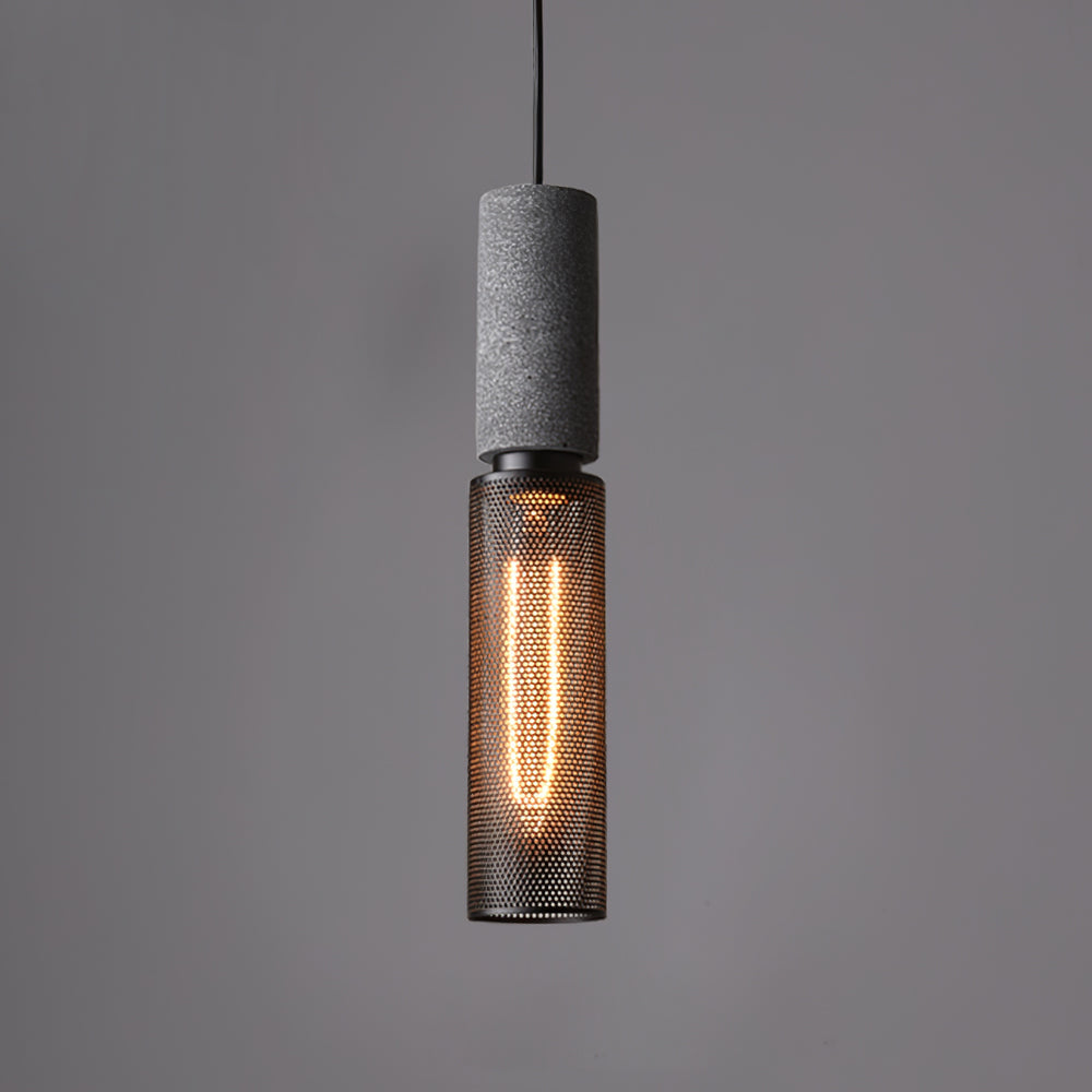 Industrialna Lampa Wisząca LED Cylindryczna