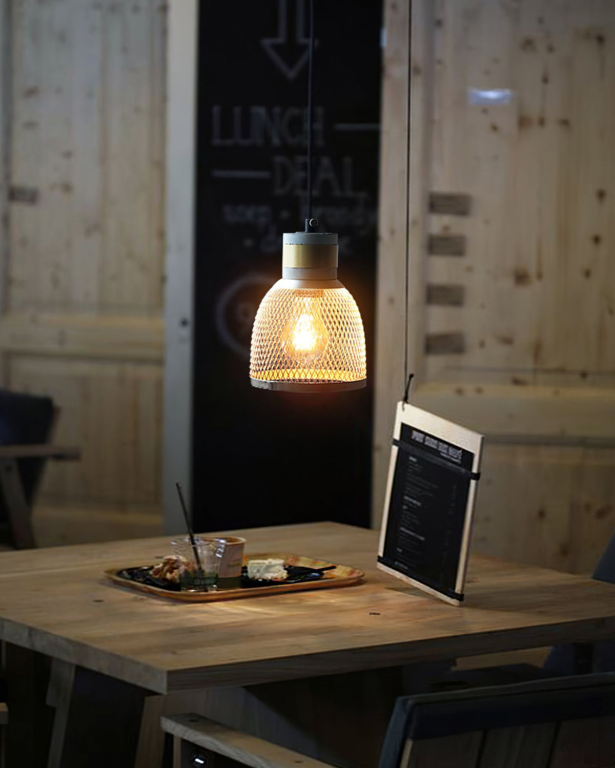 Industrialna Lampa Wisząca LED Cylindryczna