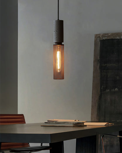 Industrialna Lampa Wisząca LED Cylindryczna