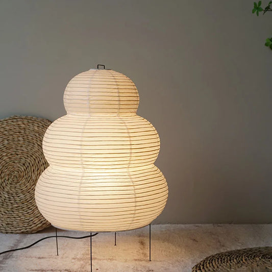 Japońska Lampa Podłogowa Lampion