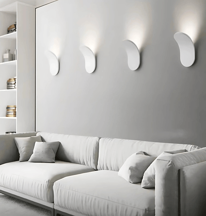 Kinkiet LED Nowoczesny Zagięty Design Ciepłe Światło