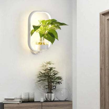 Aplică LED cu ghiveci decorativ