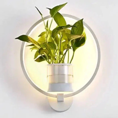 Aplică LED cu ghiveci decorativ