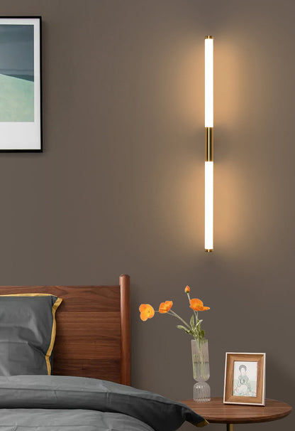 Aplică LED liniară, lampă de perete modernă