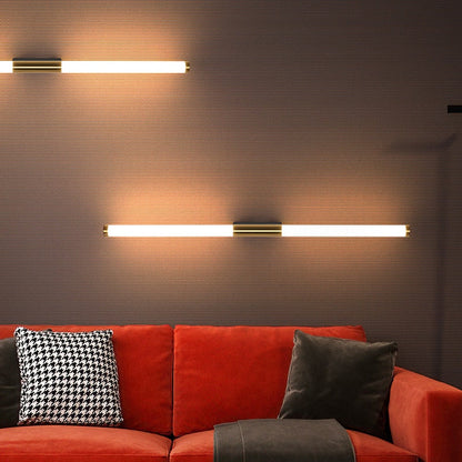 Aplică LED liniară, lampă de perete modernă