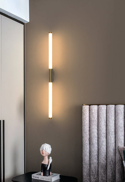 Aplică LED liniară, lampă de perete modernă