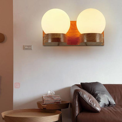 Aplică de perete sferică LED, lampă modernă