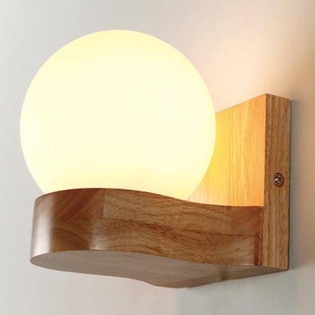 Aplică de perete sferică LED, lampă modernă