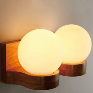 Aplică de perete sferică LED, lampă modernă