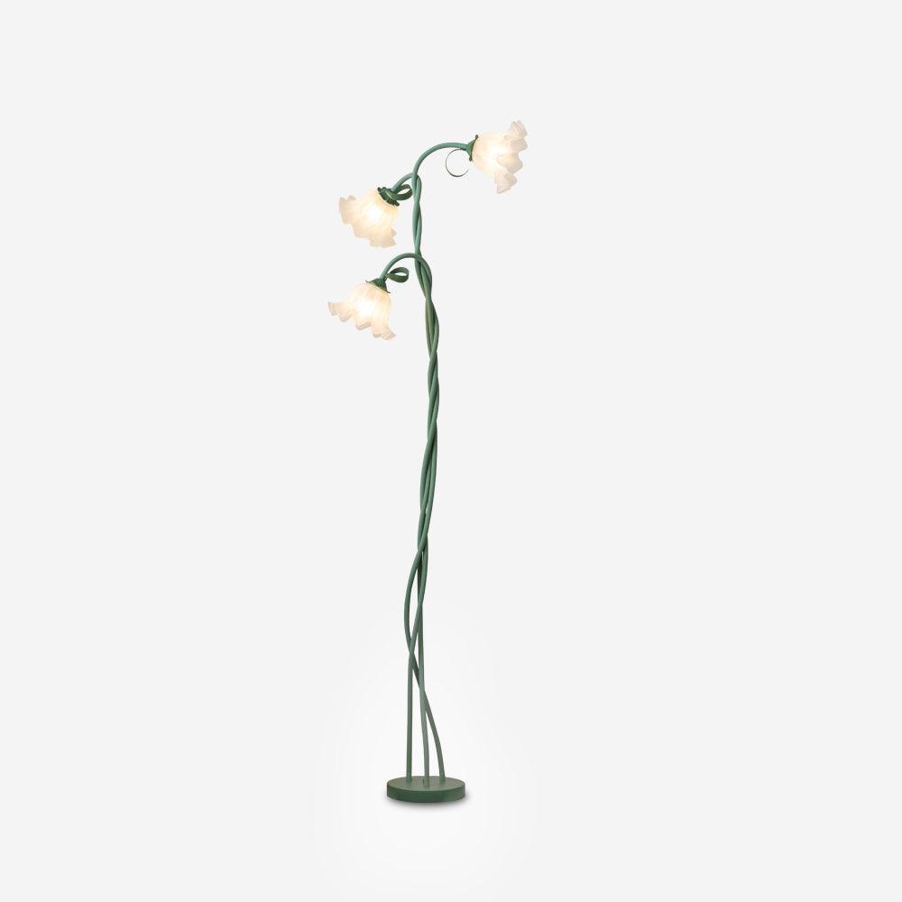Kwiatowa Lampa Podłogowa Dekoracyjne Oświetlenie Nastrojowe