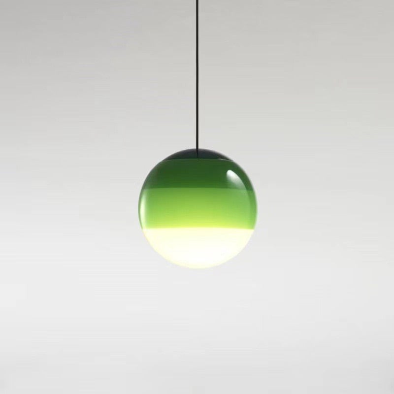 Lampa Wisząca Kula Gradientowa LED Nowoczesna