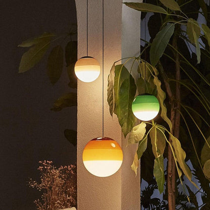 Lampa Wisząca Kula Gradientowa LED Nowoczesna