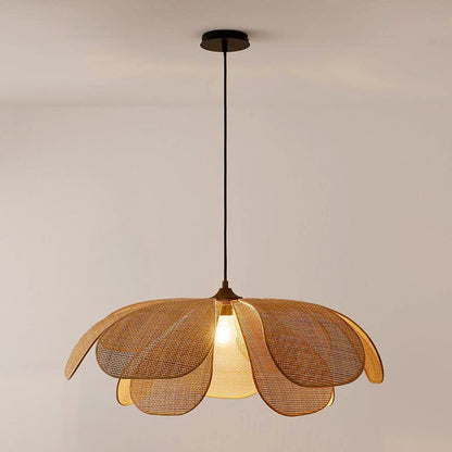 Japandi Floral Pendant Light