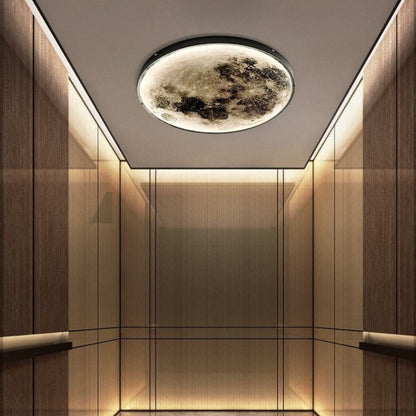 Lampa Ścienna Sufitowa Księżyc 3D LED Do Salonu Do Sypialni
