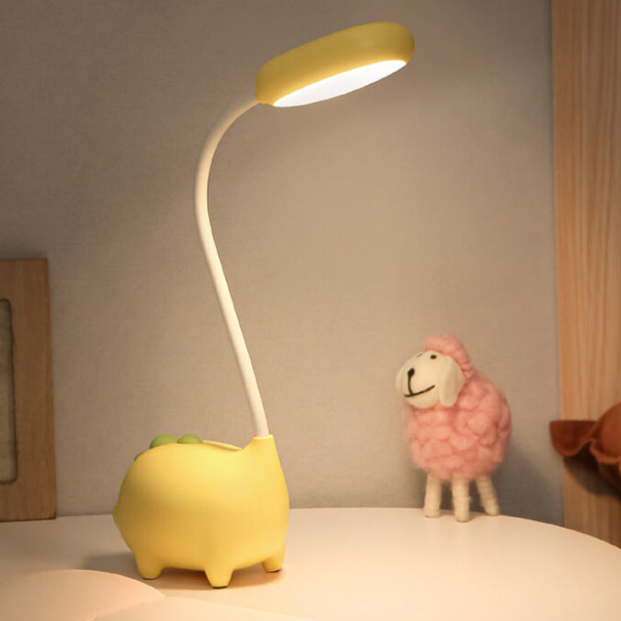 Lampka Biurkowa Dinozaur LED Dla Dzieci Dimmowalna