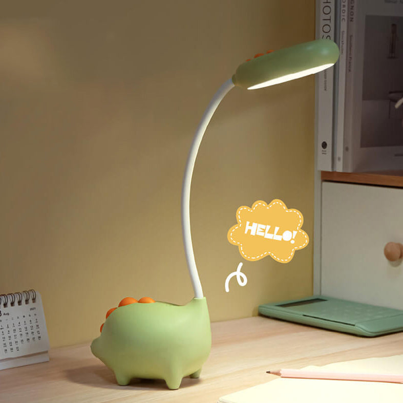Lampka Biurkowa Dinozaur LED Dla Dzieci Dimmowalna