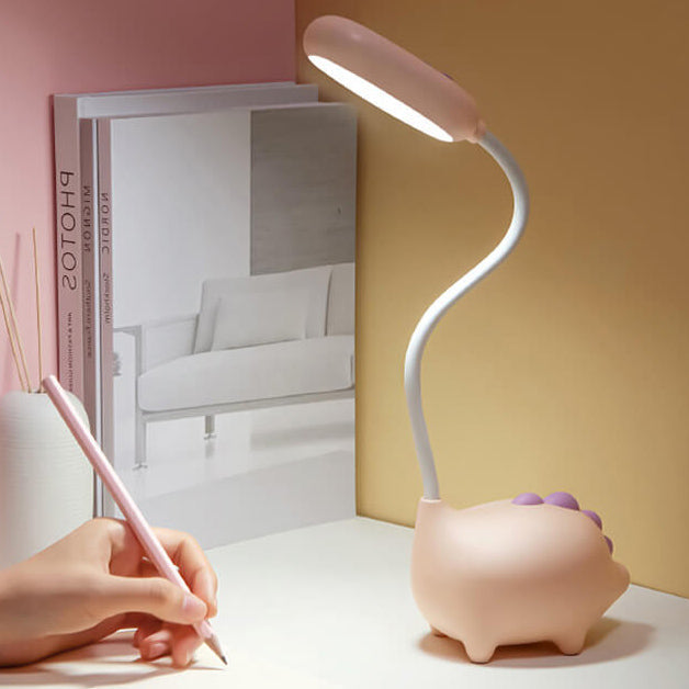 Lampka Biurkowa Dinozaur LED Dla Dzieci Dimmowalna