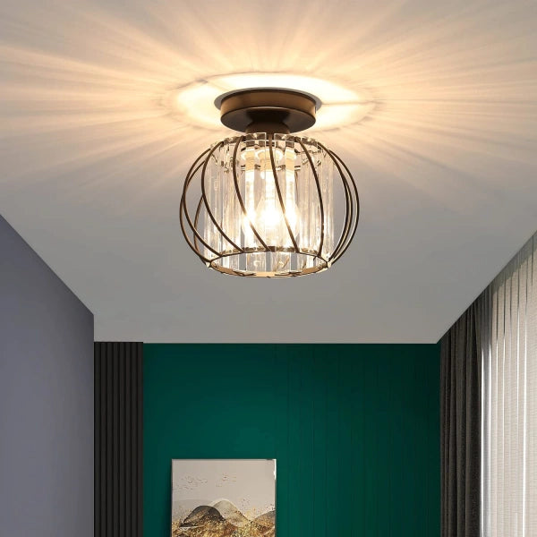 Lampă de tavan modernă decorativă în formă de cușcă