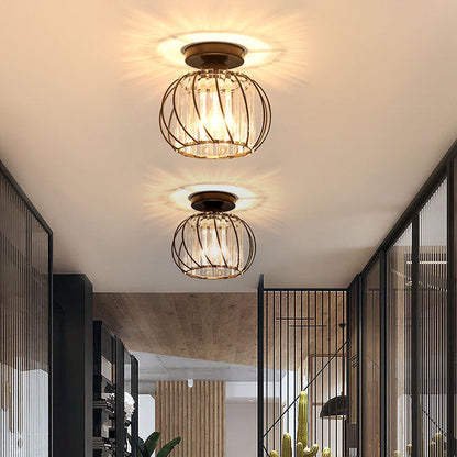 Lampă de tavan modernă decorativă în formă de cușcă