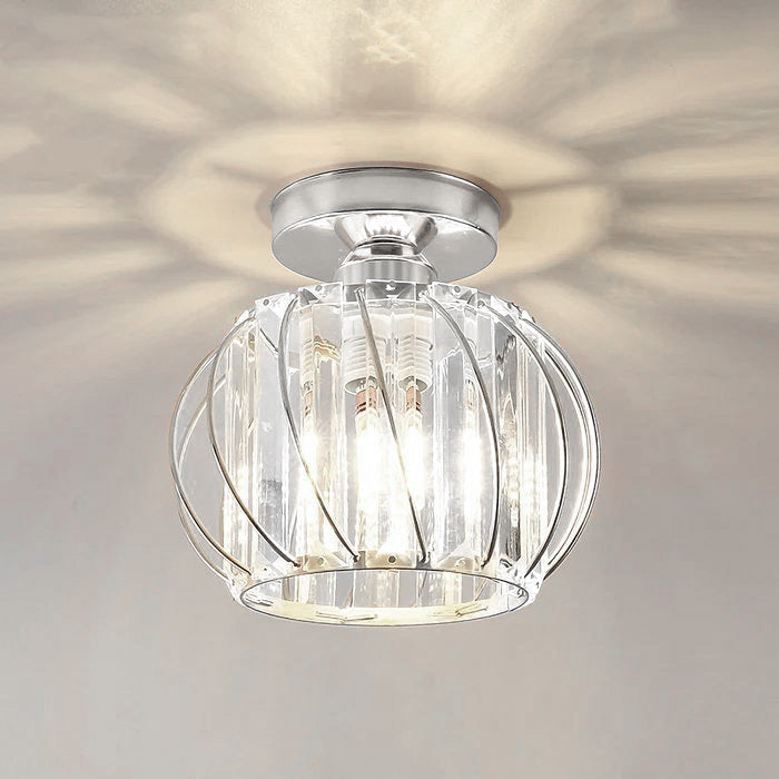 Lampă de tavan modernă decorativă în formă de cușcă