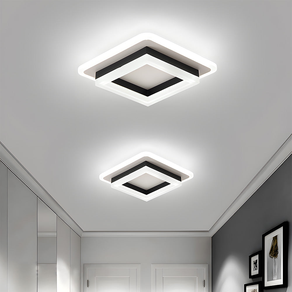Nowoczesna Lampa Sufitowa LED Kwadratowy