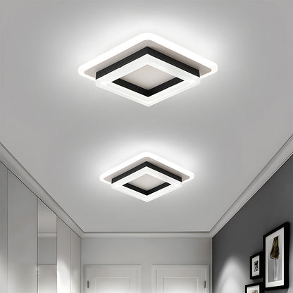 Nowoczesna Lampa Sufitowa LED Kwadratowy