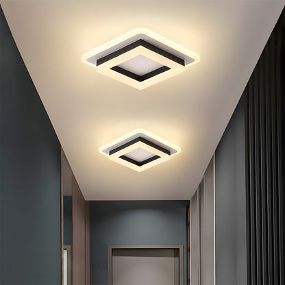 Nowoczesna Lampa Sufitowa LED Kwadratowy