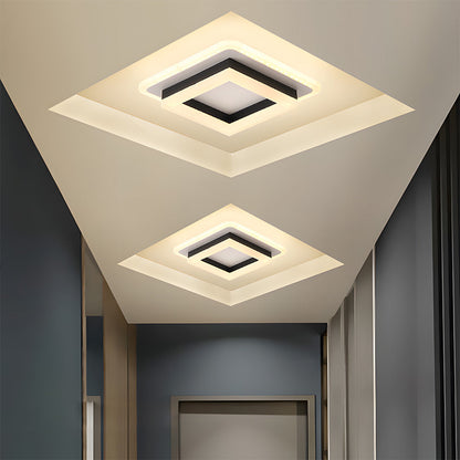 Nowoczesna Lampa Sufitowa LED Kwadratowy