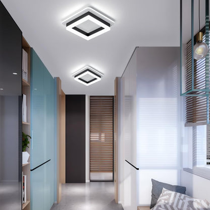 Nowoczesna Lampa Sufitowa LED Kwadratowy