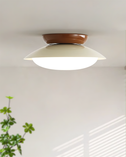 Nowoczesna Lampa Sufitowa LED Półplafon