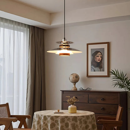 Nowoczesna Lampa Wisząca UFO LED Z Regulacją Wysokości