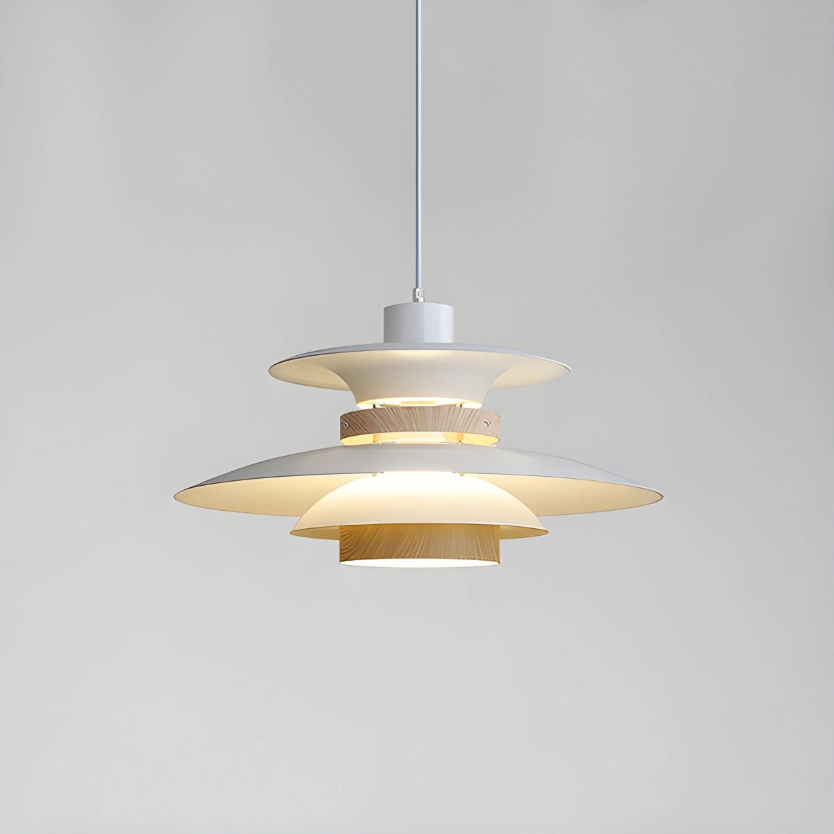 Nowoczesna Lampa Wisząca UFO LED Z Regulacją Wysokości