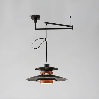 Nowoczesna Lampa Wisząca UFO LED Z Regulacją Wysokości