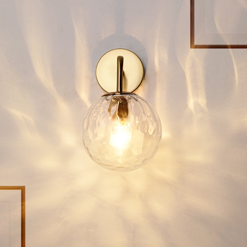 Lampă de perete modernă, aplică sferică LED