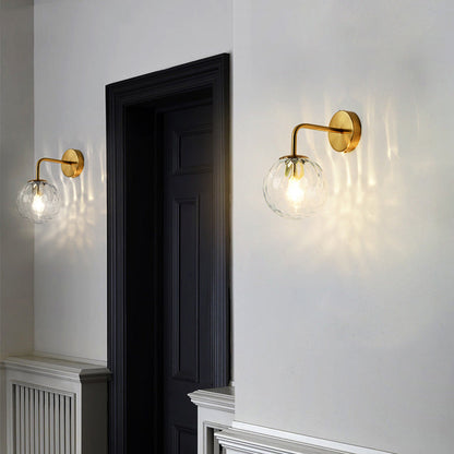 Lampă de perete modernă, aplică sferică LED