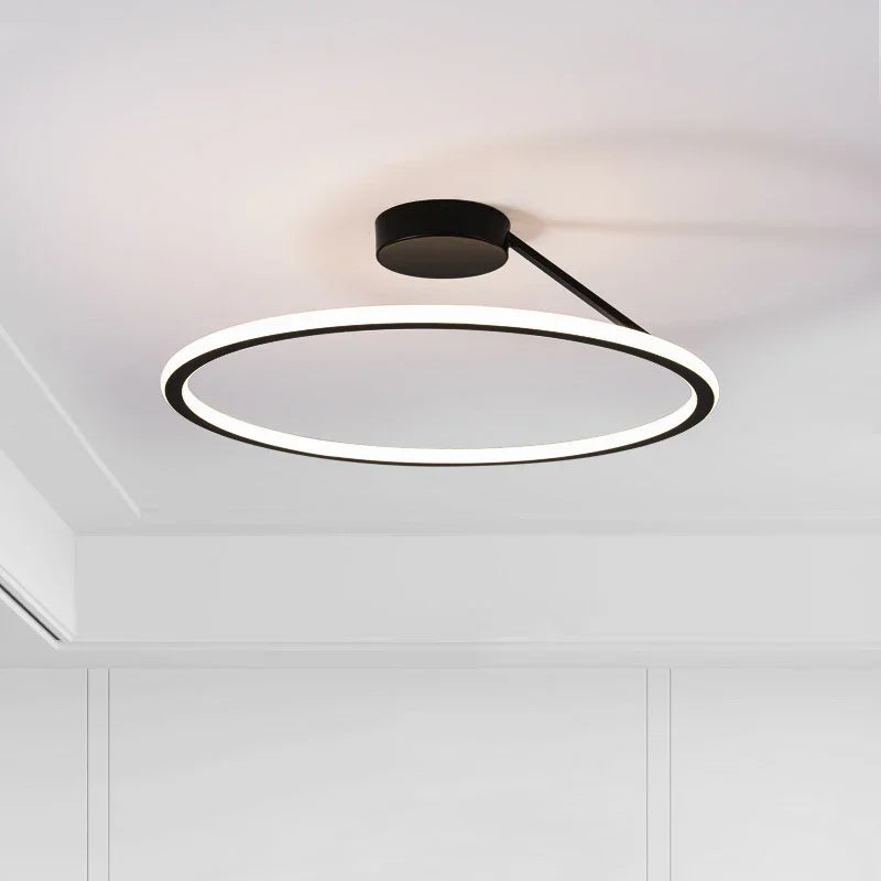 Nowoczesna Okrągła Lampa Sufitowa LED  Z Regulacją Barwy