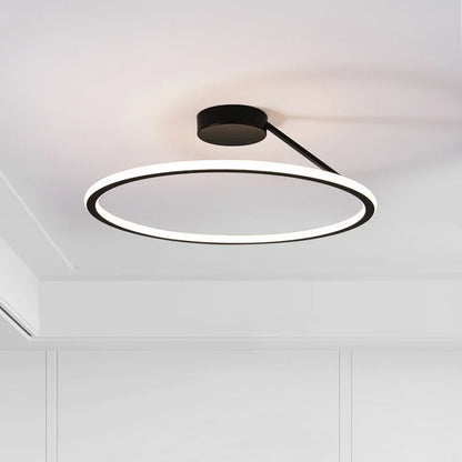 Nowoczesna Okrągła Lampa Sufitowa LED  Z Regulacją Barwy