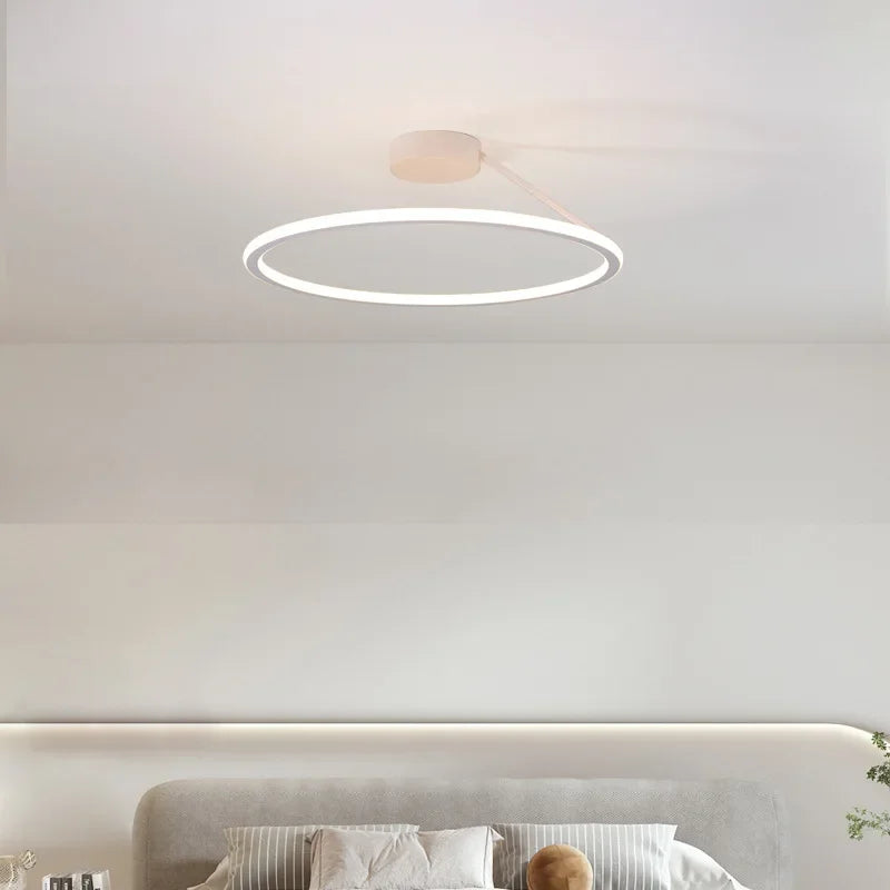 Nowoczesna Okrągła Lampa Sufitowa LED  Z Regulacją Barwy